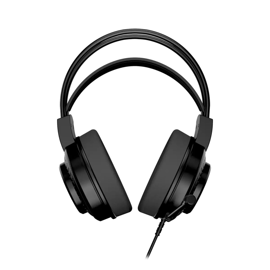Casti cu fir, Genius, HS-GX570U, microfon, RGB, negru, 1,8m