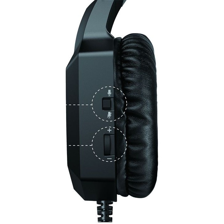 Casti cu fir Ventaris GHO-156, microfon, culoare neagra
