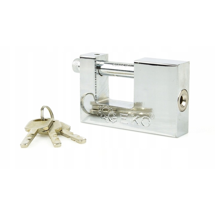 Lacat cu stanta 90mm, 3 chei, rezistent la intemperii