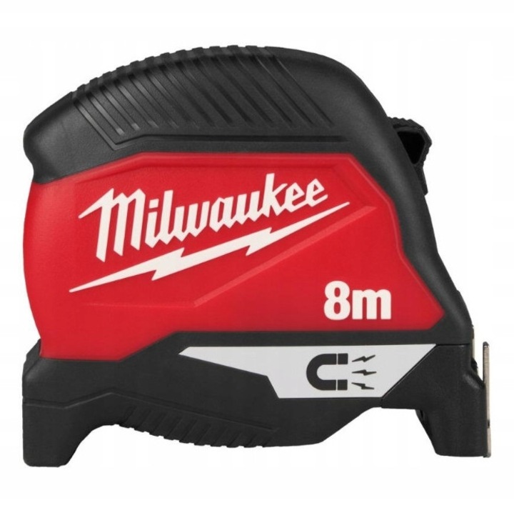 Ruleta Milwaukee 8m Premium Magnetic Gen 4 - Precizie si Durabilitate
