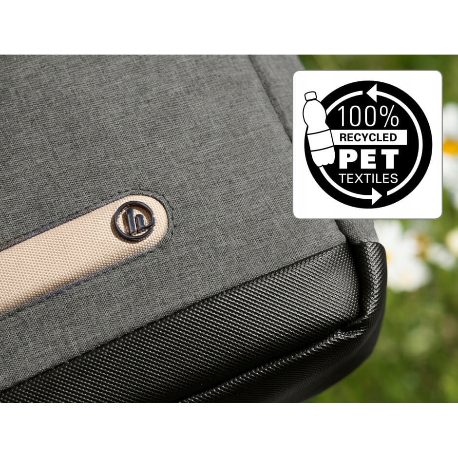 Hama Terra Etui Laptop 13.3" Gri, Geanta Protectie, Material Reciclat
