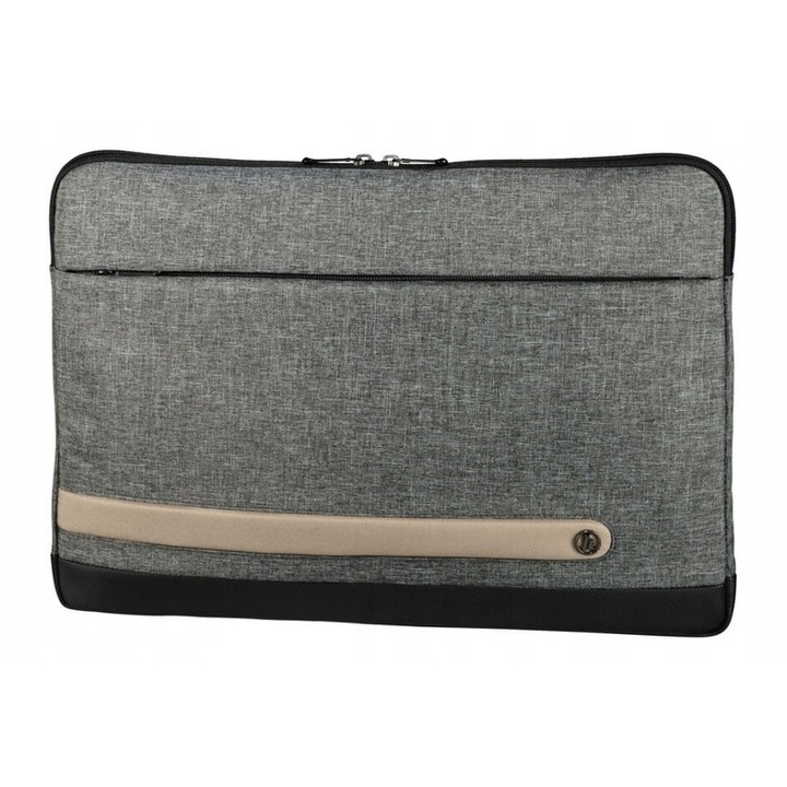 Hama Terra Etui Laptop 13.3" Gri, Geanta Protectie, Material Reciclat