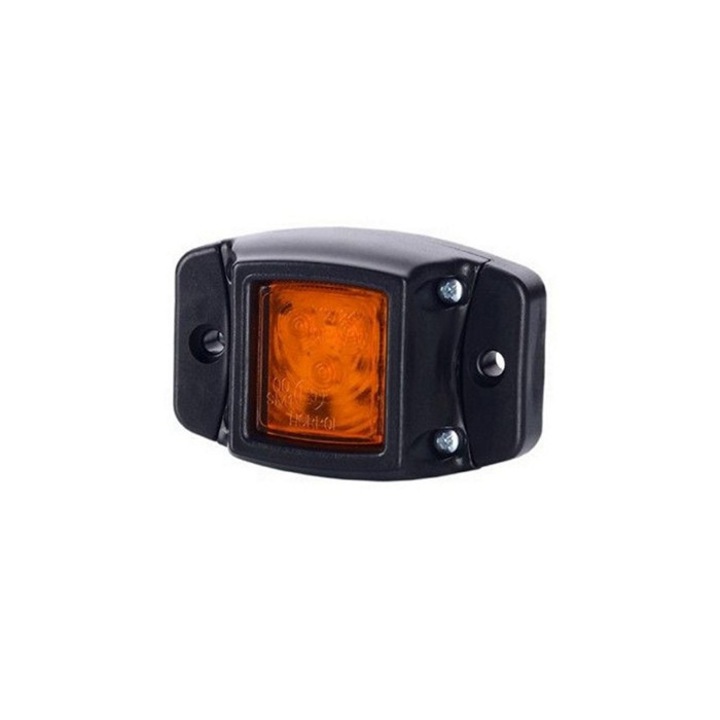 LED габарит, с 3 диода, на висока основа, 12-24V, жълт, 1 брой