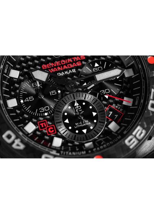 Vostok Europe Benediktas Vanagas Dakar Chronograph Europe Systema Periodicum Special Edition мъжки часовник