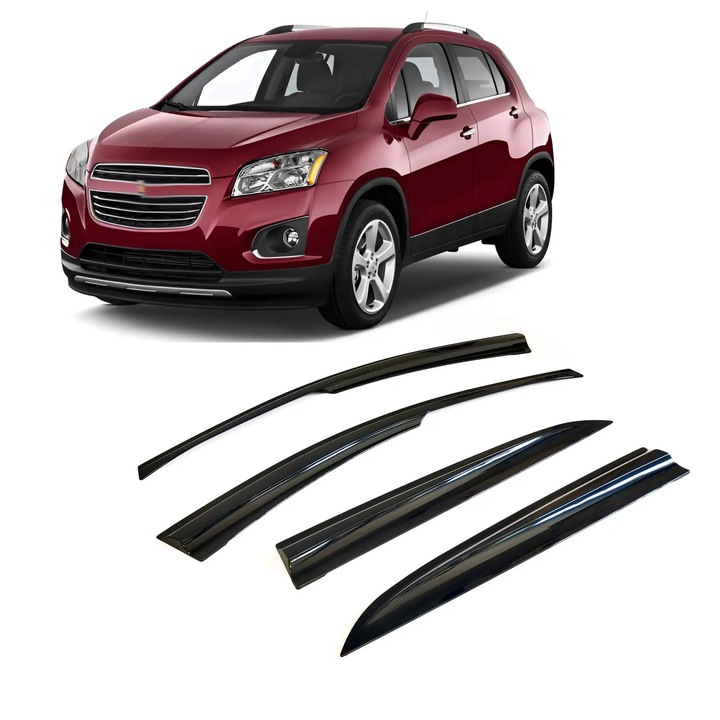 Спортни Ветробрани за Chevrolet Trax 2013 – 2019 SUV – Комплект 4 броя – Залепващи