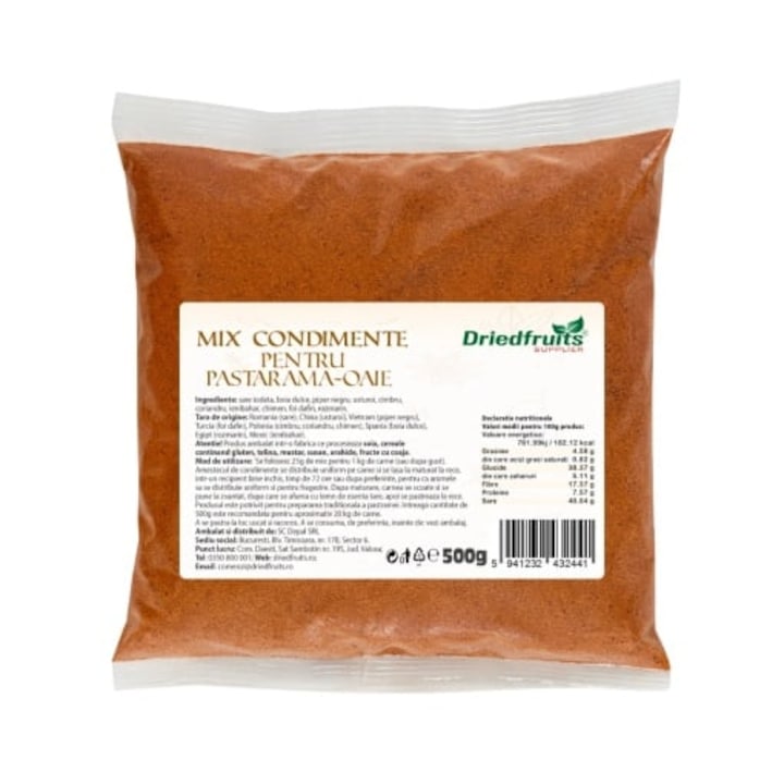 Mix condimente pentru pastrama de oaie - 500 g