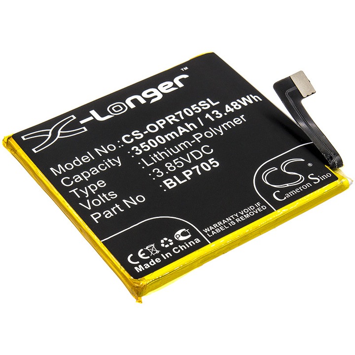 Baterie TECHTEK CS-OPR705SL Li-Polymer 3500mAh