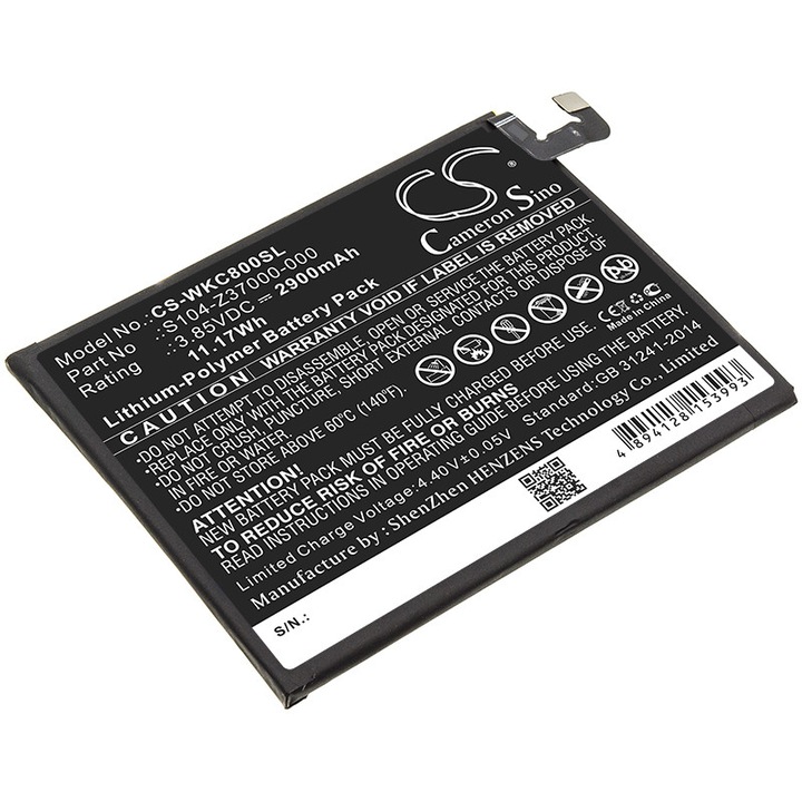 Baterie TECHTEK CS-WKC800SL Li-Polymer 2900mAh