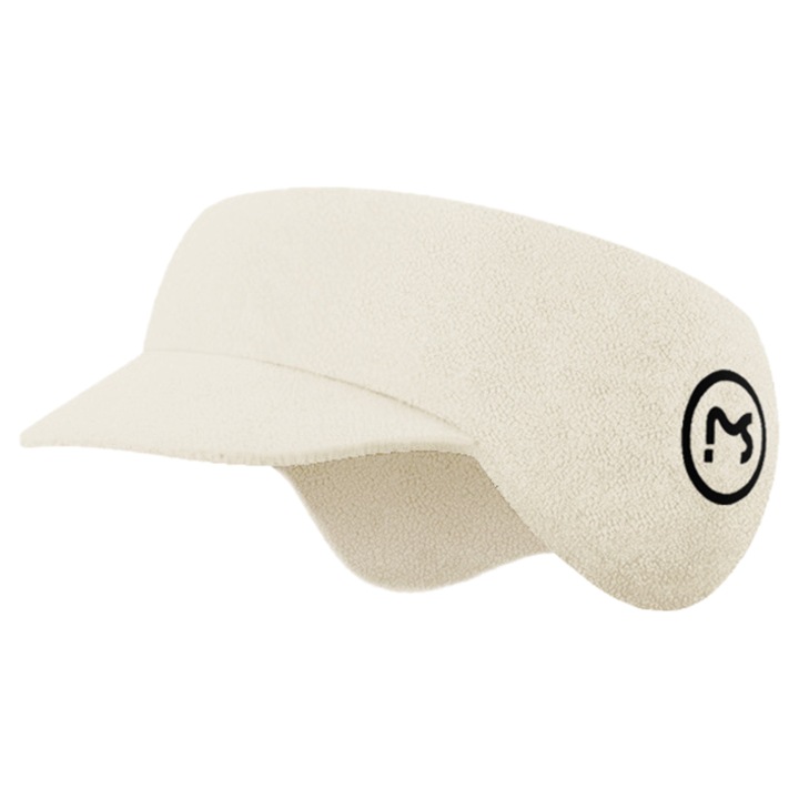 Дамски шапки, EZ-84, дебел полар, бежов