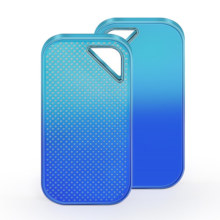 Hard Disk extern 2TB, M.2 SSD, USB 3.0, albastru