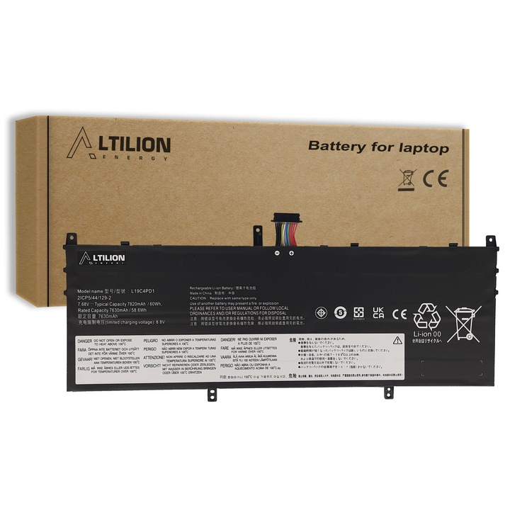 Батерия за лаптоп Altilion Energy L19C4PD1 съвместима с Lenovo