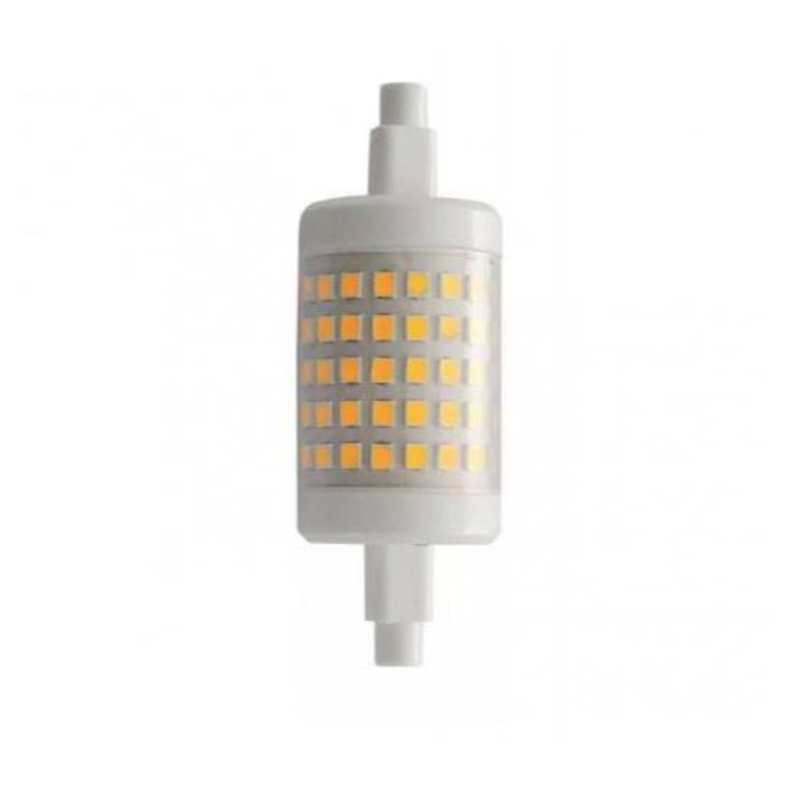 LED lámpa, égő, kukorica, R7s foglalat, 7Watt, meleg fehér, V-TAC