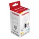 LED lámpa, égő, kisgömb, E27 foglalat, 4.7 Watt, 180°, hideg fehér, TOSHIBA, 5 év garancia
