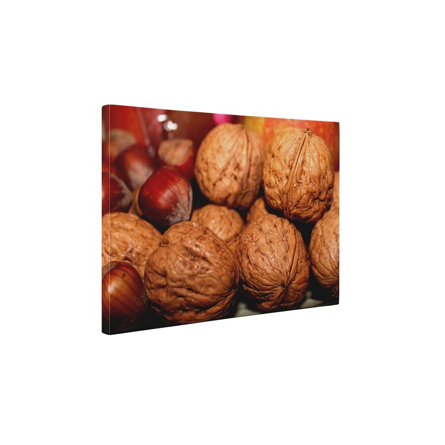 Nuci si alune - Tablou Canvas - 60x75 cm
