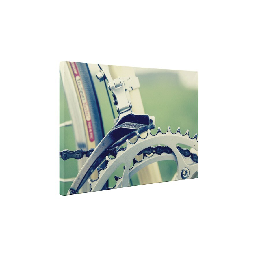 Sina lant bicicleta - Tablou Canvas - 60x75 cm