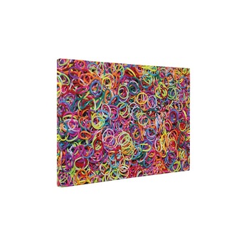 Rubber band - Tablou Canvas - 75x100 cm Rubber band - Tablou Canvas - 75x100 cm