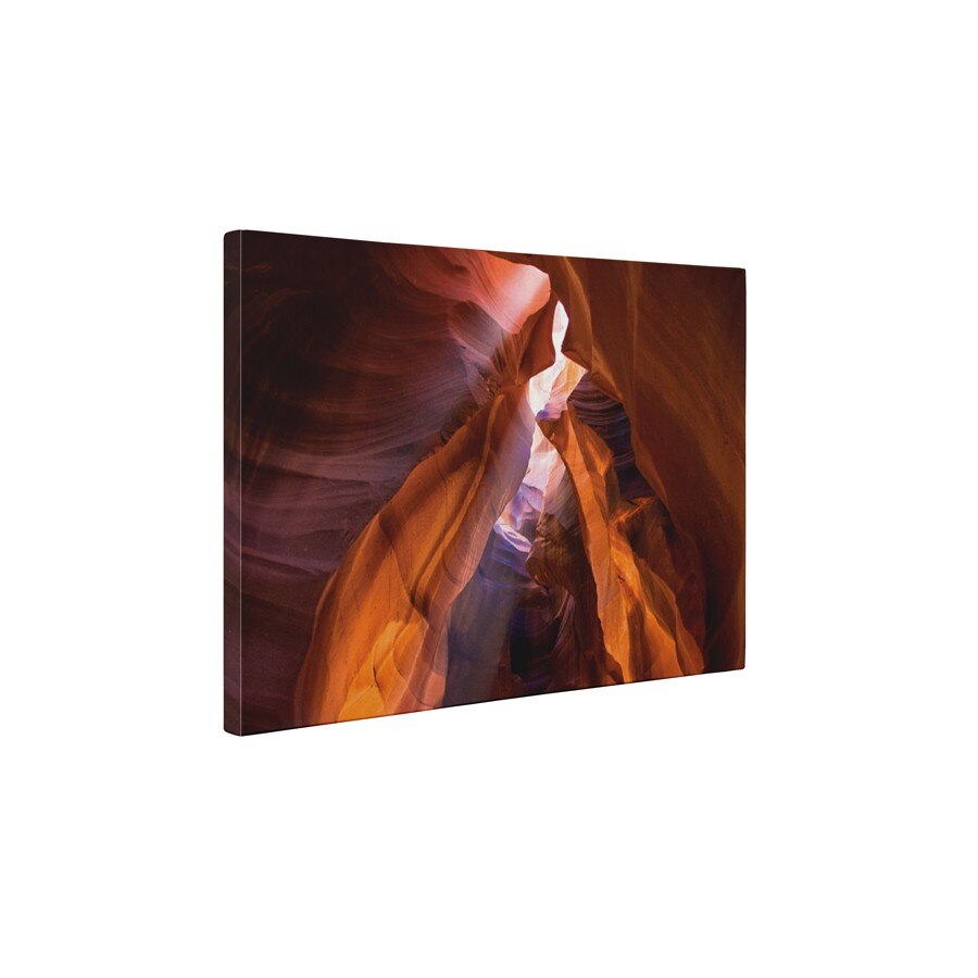 Pestera rosie - Tablou Canvas - 60x75 cm