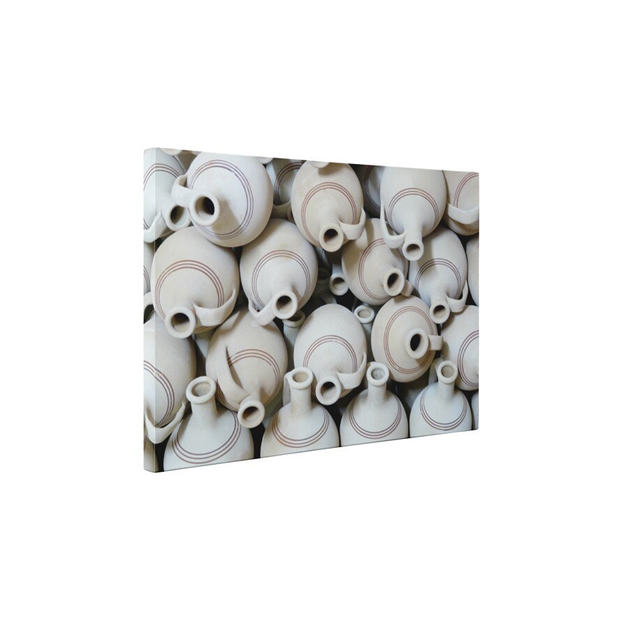 Ulcioare de lut - Tablou Canvas - 65x85 cm