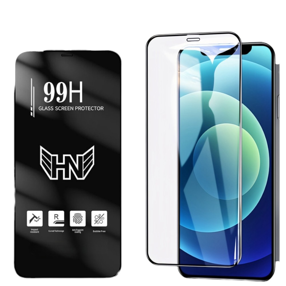 Folie 99h, sticla antisoc, compatibila cu Honor 400 Lite, Full Glue, Full Cover, margini usor curbate