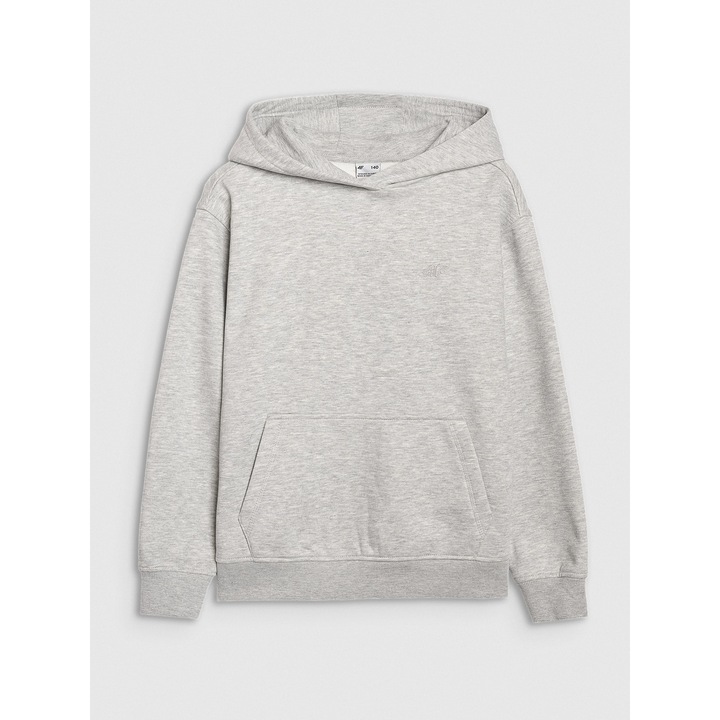 Hanorac Lányoknak Oversize, 4F, Szürke, Puha és Tartós