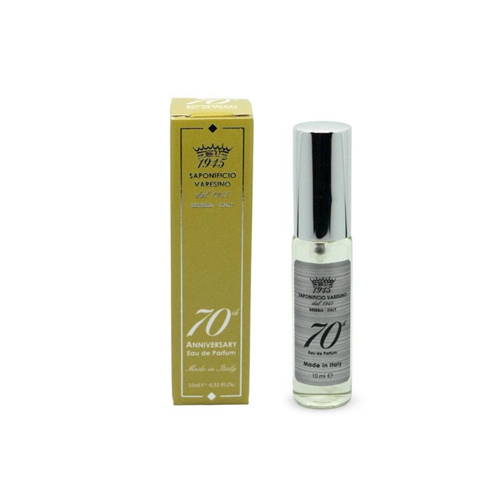 Parfum Saponificio Varesino 70th Anniversary, 10ml, bergamott, citrom, mandarin