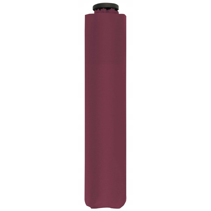 Umbrela de soare DOPPLER Zero 99g, manuala, Bordou, 91cm, pliu 21cm