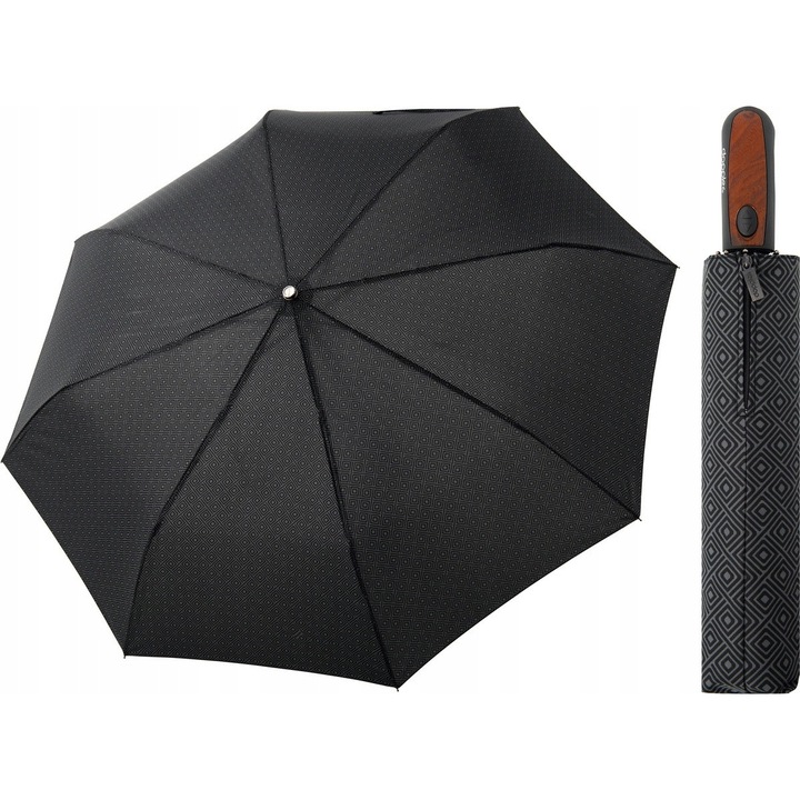 Umbrela Automata Doppler Carbon Magic XM Business 6, Neagra