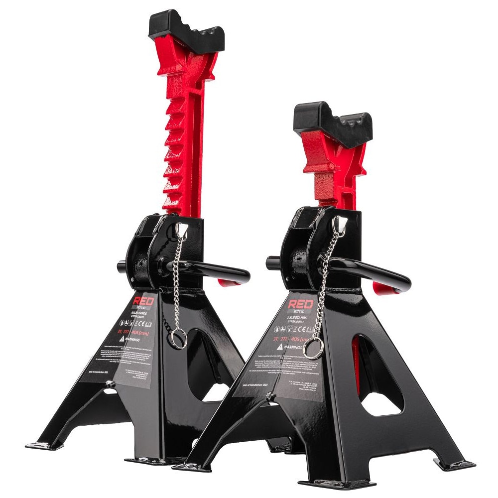 Capre auto 3T – Set 2 bucati, reglabile cu clichet si stift de ...