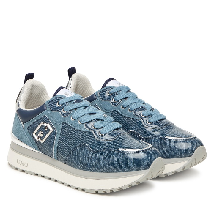 Női tornacipő, Liu Jo, textil anyag, kék