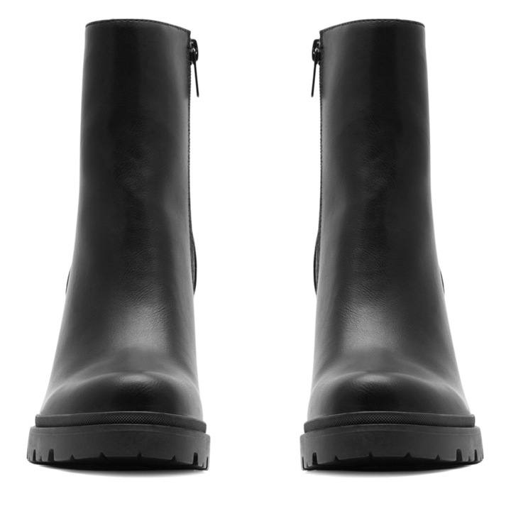 Botine dama WS5881-03, Clara Barson, Piele ecologica, Negru, 41 EU