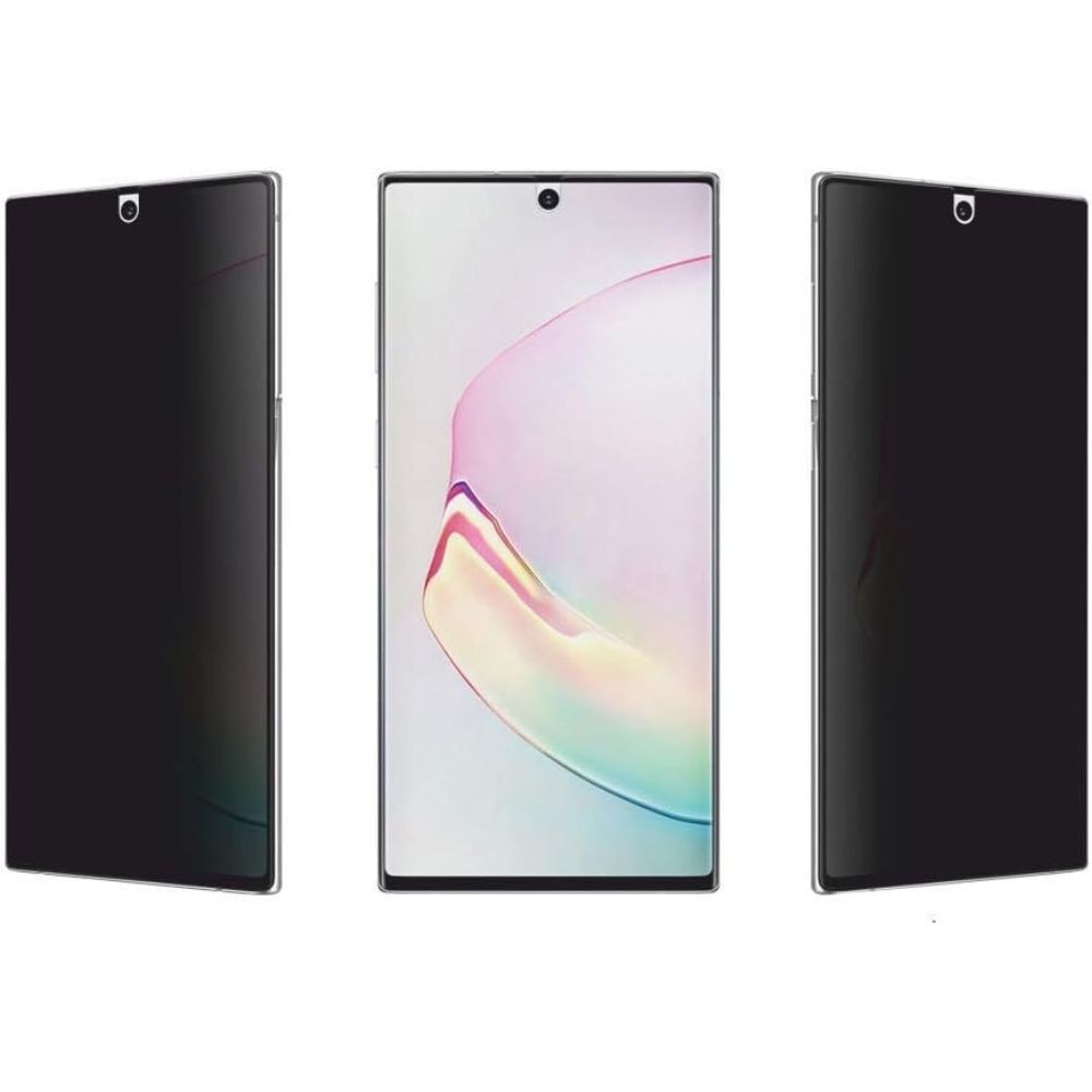Folie Anti-Spy compatibila cu Honor Magic8 Lite (0.18mm), 3D Privacy, Filtru de confidentialitate, Protectie intimitate, Calitate japoneza, Adeziv complet, Negru