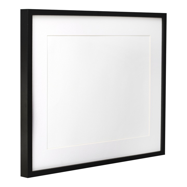 Rama foto clasica 50x70 cm, neagra, MDF