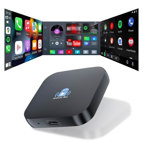 Adaptor Wireless CarPlay & Android Auto K713, 4 GB RAM, 32 GB