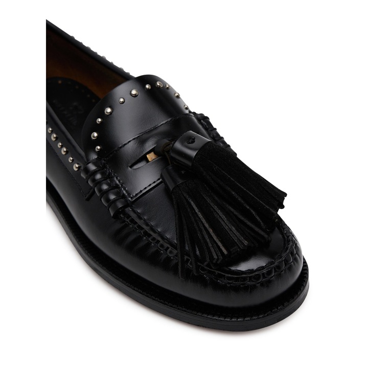 Női loafer, Weekend Max Mara, természetes bőr, fekete, 36 EU