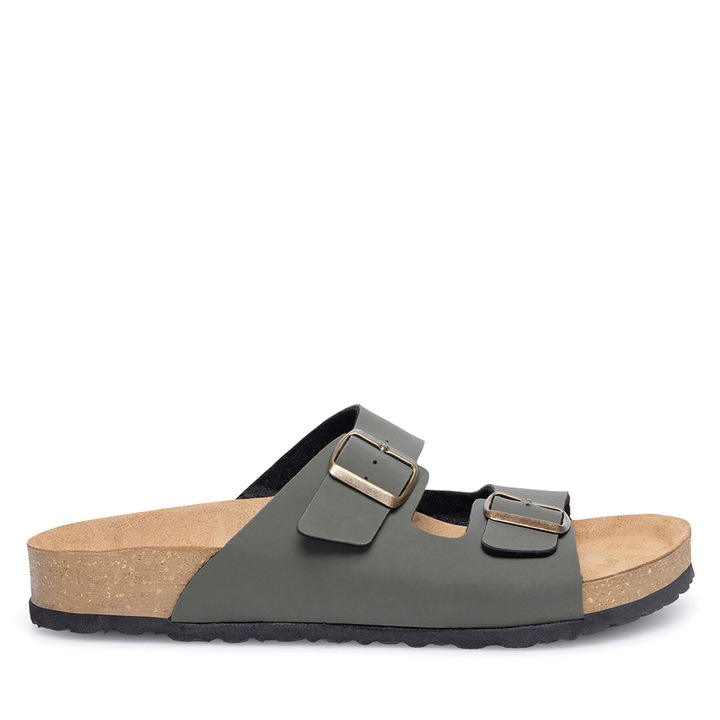 Férfi papucs, Inblu, khaki