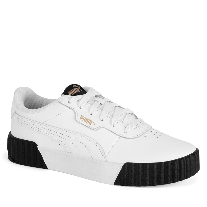 Tenisi dama Puma CARINA 3.0 40036509, alb/negru