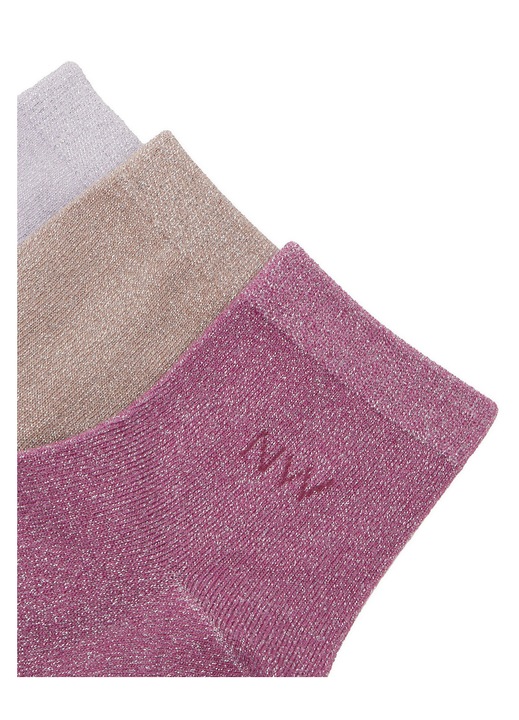 Дамски чорапи Nine West, розови, 35-38, дълги