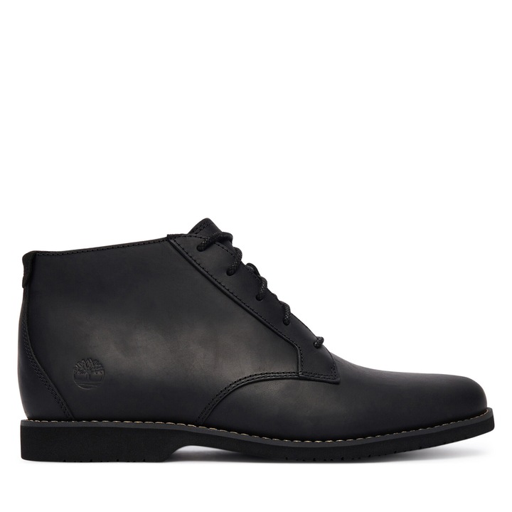 Ghete barbati Timberland Woodhull Mid Lace Up, piele naturala, negru, 40 EU