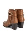 Botine dama Clara Barson maro, piele ecologica, Maro