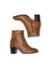Botine dama Clara Barson maro, piele ecologica, Maro