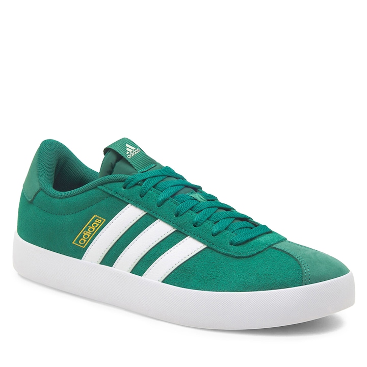 Tenisi barbati Adidas VL Court 3.0, piele naturala, verde