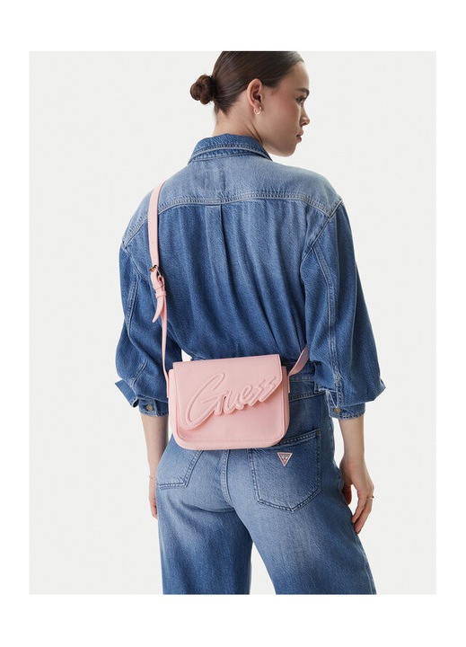 Női táska, Guess, ökológiai bőr, rózsaszín