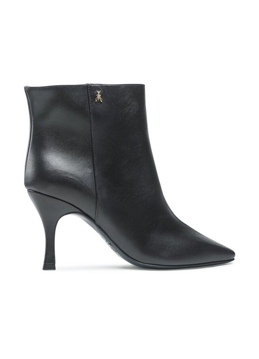 Botine dama K103 8Y0029/L011-K103, Patrizia Pepe, Piele naturala, Negru