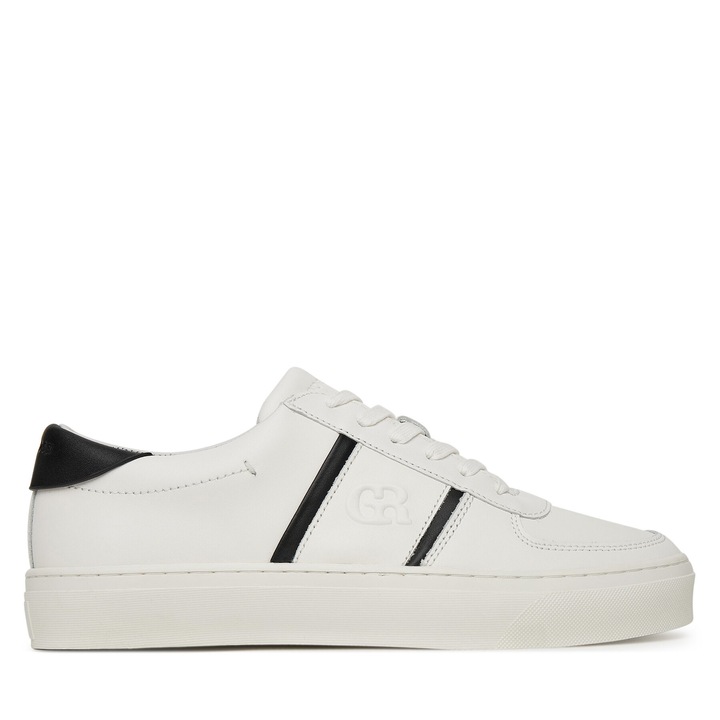 Pantofi barbati, Gino Rossi, ENZO-01, alb, piele, 44 EU