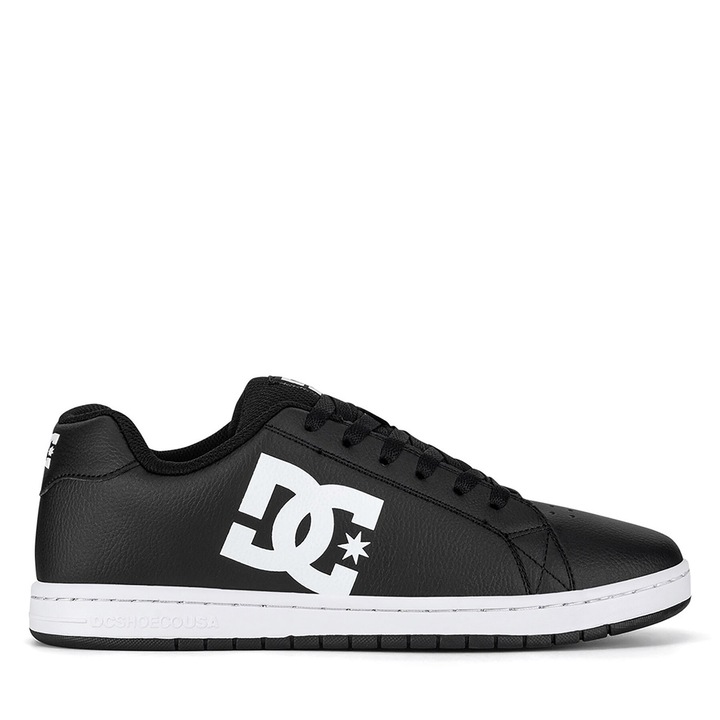 Tenisi barbati DC Shoes, GAVELER SN ADYS10057, piele naturala, negru, 42 EU
