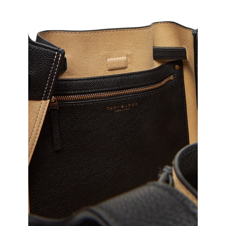 Tory Burch női táska, fekete, természetes bőr, 001-es modell