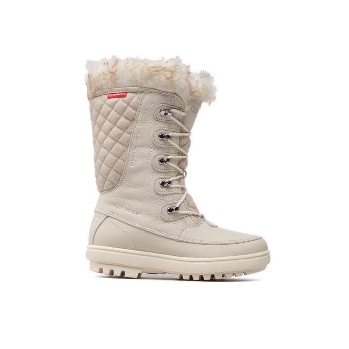 Helly Hansen csizma, Garibaldi, természetes bőr, krém, Krémszín