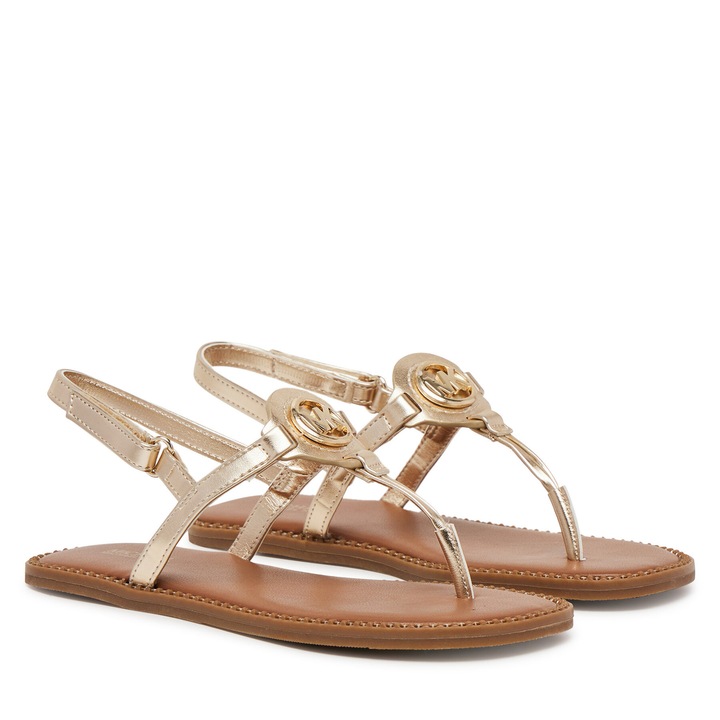Michael Michael Kors szandál, műbőr, Aranyszín