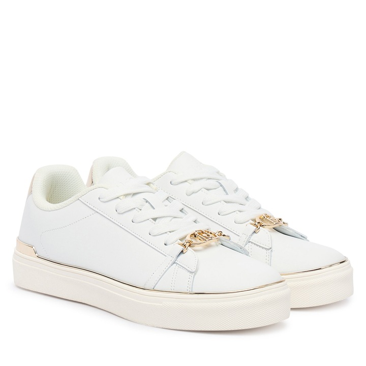 Дамски кецове Liu Jo S1052 BF5063 PX026, естествена кожа, бели