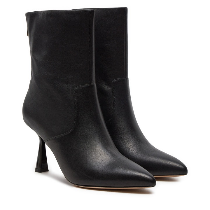 Botine dama, GUESS BY MARCIANO, Piele naturala, Negru JBLK 4YGZ15 7103A, 37 EU